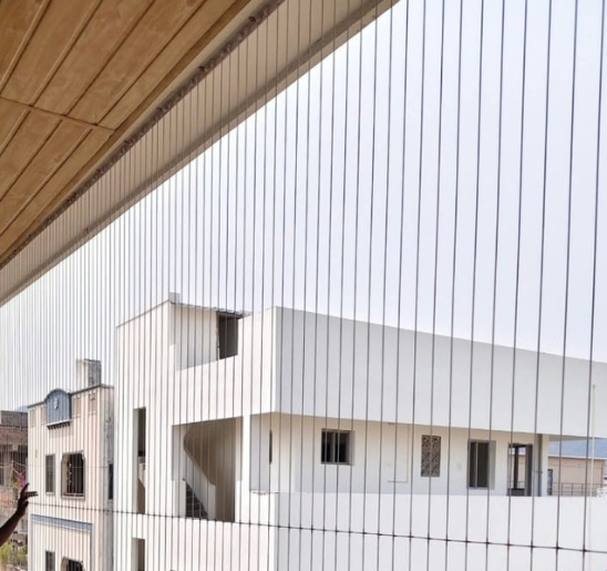 Safety Invisible Grills Installation